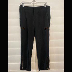 Cache Black Cropped Dress Pants